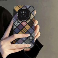 Retro Lattice Suitable Huawei mate7 0 Phone Case 60pro Unique rs Silicone 50e Precision Hole All-Inc