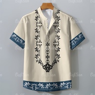 Barong Tagalog For Men Modern 2025 Asean Attire For Men Vintage Barong Shirt Men Casual Shirt Busine