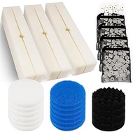 28 PCS Replacement Filter Media Kit Compatible with Fluval FX2/FX4/FX5/FX6 Aquarium Filters Include 
