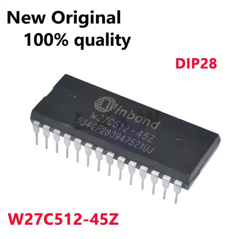 (1-5piece) New Original W27C512-45Z W27C512-45 DIP28 memorizer chip In Stock