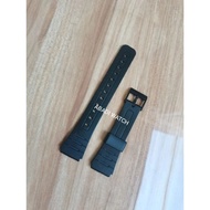 HITAM Casio F-91W WATCH STRAP, quality black buckle