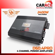DMS D60.4PRO | 4 Channel Power Amplifier MOSFET | 4CH Car Power Amplifier 2400W