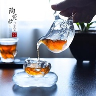 陶瓷故事冰凍燒琉璃杯小茶杯個人專用主人杯單杯李子柒古法品茗杯