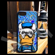 唐老鴨 法鬥 狗 手繪 插畫 客製 手機殼 iPhone 14 13 12 11 XR 8