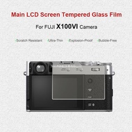 Tempered Glass Film for FUJI X100VI X100 6 VI Camera LCD Screen Protector