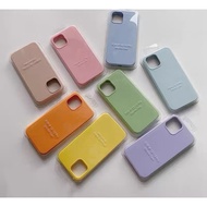 Plain Color Velvet Iphone Case I11-I16Promax