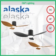 [Installation Promo] Alaska Hyson 46" / 52" 3 Blades DC Ceiling Fan With LED and Remote