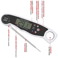 Manufacturer Supply Waterproof Kitchen Food Backlight Water Thermometer Night Light Thermometer Food