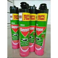 Baygon anti Mosquito flower garden 600+75ml And japanese 600ml