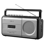 MP3 Player Recorder Portable Cassette Tape Player AM/FM Radio Stereo for Home Outdoor-US Plug