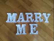 Marry me求婚燈牌