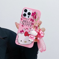 Samsung Galaxy M30 A40S A6 2018 A6S A6 Plus J8 2018 A8 M20 M10 M14 M54 F54 2018 A8S A8 Plus 2018 Cute Cartoon Hello Kitty Phone Case