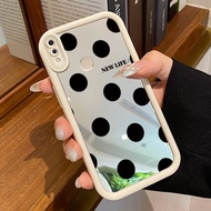 HP Casing For VIVO V9 V9 Pro V9 Youth Y85 Y85A Z1i Z3X Case Polka Dot Pattern Casing HP Casing Silic