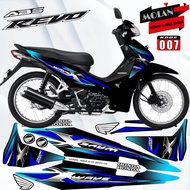 Decal Sticker Striping Variasi Revo Absolute 110 2010-2013 / Revo 110 / Revo Abs / Absolute Revo 110