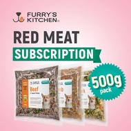 Furry's Kitchen Red Meat 500g Subscription Fresh Dog Food