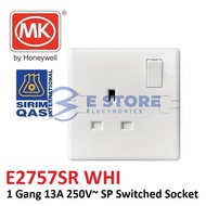 MK E2757SR 13A 250V Switch Socket