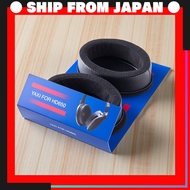 YAXI Replacement Ear Pads for HD650 – Black Leather & Alcantara Hybrid