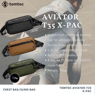 Tomtoc Aviator-T35 X-Pac 3.5L | Chest Bag | Crossbody Bag