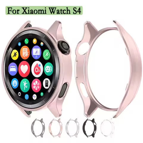 For Xiaomi Watch S4 Watch Case Hollow PC Protective Shell Decorative Protection Cover For Xiaomi Wat