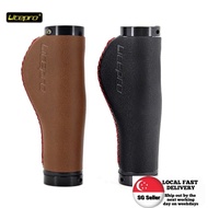 Litepro PU Leather Ergonomic Grip Microfiber Leather Bike Straight Handle Bar Bicycle MTB Crius Java