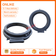 แหวนกันรั่วแหวนยางซีลประตูและโฟมกรองสารชีวเคมีหน้าต่างสำหรับ Midea เครื่องซักผ้า MD100Q31DG5/Q35IY