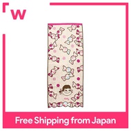Marushin Face Towel Peko&amp;Poko Peko-chan Full of Candy 100% Cotton Antibacterial and Deodorizing Treatment 2965003700 Approx. 34 x 80cm