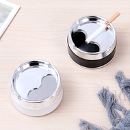 【Must-have】 Living Room Bedroom Stainless Steel Ashtray New Home Personality Holder Portable Ashtray Gadget Accessories