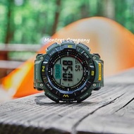 Montres Company 香港註冊公司(32年老店) 卡西歐 CASIO Pro Trek Pro-Trek Protrek PRG PRG340 PRG-340 PRG-340-3 日出/日落