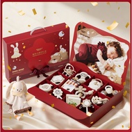 Newborn Meeting Gift Box Practical Baby Full Month Gift Small Month Age Baby Soothing Toy 0 to 6 Mon