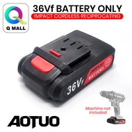 Q MALL 12V / 36VF Cordless Impact Drill Set +2 Lithium battery / Reciprocating Saws with Rechargeabl