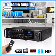 COD Sunbuck Bluetooth EQ Audio Amplifier Home Theater FM 2000W / ampli power 5000 watt rumahan cuci 