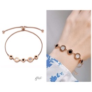 Bv Titanium Drawstring Bracelet Anti Rust and Fade