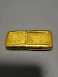 ชุดเครื่องทองสำริดโบราณมีลวดลายแท่งทองคำปิดทองทองแดงเทคนิคการตกแต่งที่ประณีต