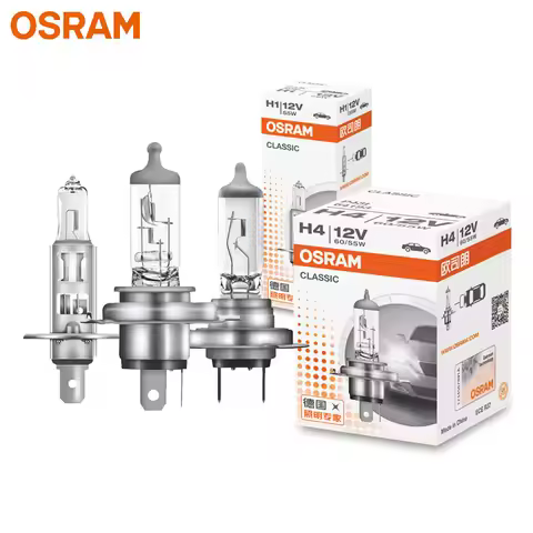 OSRAM H1 H4 H3 H7 12V Standard Lamp White Light Original Headlight Auto Fog Lamp 55W 9003 HB2 Car Ha
