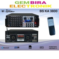 AMPLIFIER BLACK SPIDER KA 3800 AMPLIFIER BLACKSPIDER KA 3800 USB BT