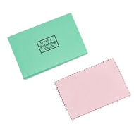 100Pcs Silver Polish Cleaning Polishing Cloth Package Wiping Cloth Silver Jewelry Suede