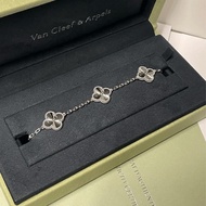 【Pawnable】 (Vca)Van Cleef Classic (Vca)Van Cleef Platinum Laser Vac Women's Five-Color Four-Leaf Clo