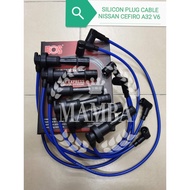 NISSAN CEFIRO A32 V6 SILICON PLUG CABLE ~HOS~