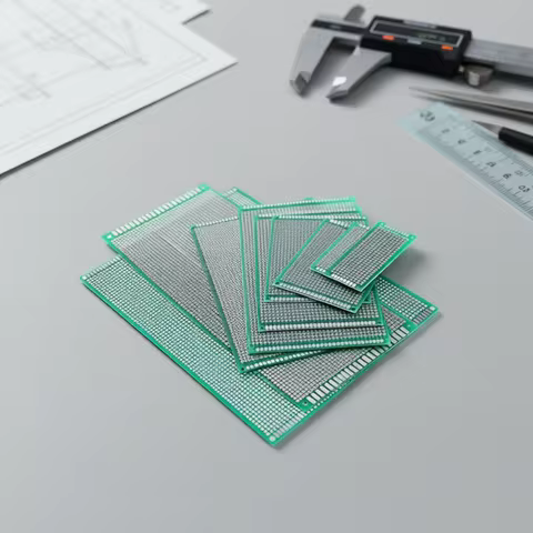 2x8cm 3x7cm 4x6cm 5x7cm 6x8cm 7x9 8x12 9x15cm 10*15CM Green PCB Dual Panel Board DIY Universal Proto