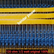 120 ohm resistor 1/ 2 watt Original