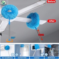 Ceiling Fan Duster Adjustable Microfiber Brush Penyapu Sawang Sapu Siling Cuci Kipas Rumah Pembersih