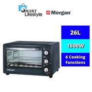 Morgan Electric Oven With Convection 6 Baking Function (26L) MEO-HC26C