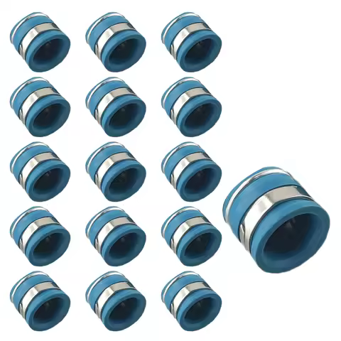 16pcs Valve Stem Oil Seals For Chevrolet Small Block And Big Block V8 Engines And Small Block And Bi