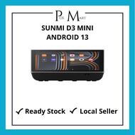 SUNMI/POS/D3 MINI/ANDROID 13/10.1"+4"/3GB+32GB/80MM PRINTER