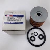 (1PCS DOSAN F-1225) FUEL FILTER ELEMENT FOR TOYOTA LANDCRUISER HJ47 HZJ75 HJ60 HDJ100 (04234-68010)