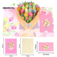 3D Pop UP Happy Birthday Wedding Greeting Invitation Cards Boy Girl Kids Gift Thank You Cards Miniat