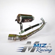 SC Project Carbon Racing ExhaustTITAN for Ego/Click/Avantis/PCX/Aerox/Nuvo/NMAX ETC.