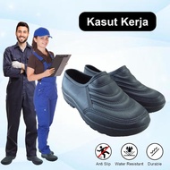 GS299-T Kasut getah Lelaki Kalis air Rubber shoes Waterproof Slip-on shoe Labour shoes Kasut kerja l