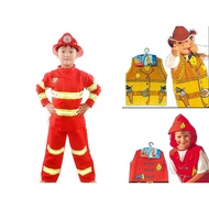 Fireman kids Costume / Kids Occupation Costume