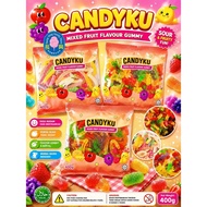 400g CandyKu Gummy ( Ular Manis / Ular Masam / Star / Dolphin / Bear / Original Oil Snake ) HALAL